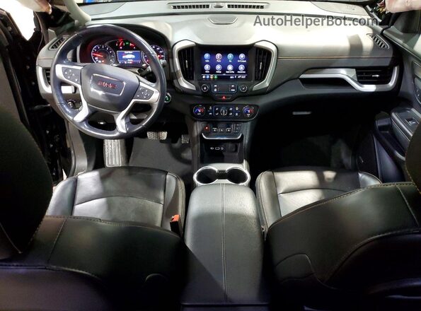3GKALPEVXKL240966 2019 GMC TERRAIN Black Առջևի վահանակի տեսք