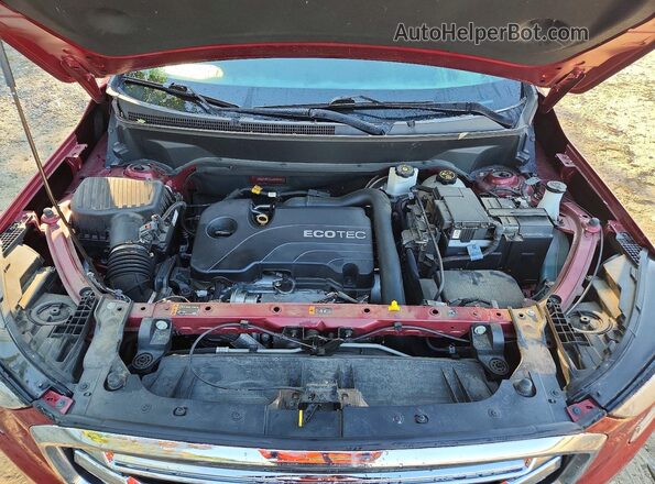 3GKALPEVXLL261396 2020 GMC TERRAIN Maroon Widok komory silnika