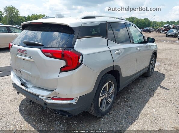 3GKALPEVXLL305784 2020 GMC TERRAIN Silver Trasero derecho