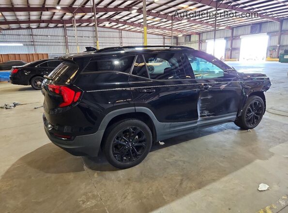 3GKALPEVXML350421 2021 GMC TERRAIN Черный Задняя правая четверть