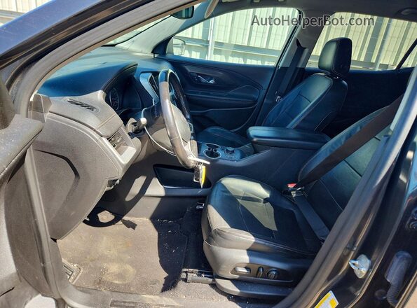 3GKALPEVXML375240 2021 GMC TERRAIN Black წინა სალონის ხედი