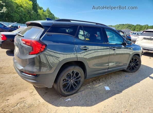 3GKALPEVXML375240 2021 GMC TERRAIN Black უკანა მარჯვენა