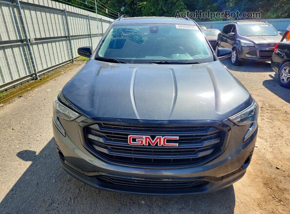 3GKALPEVXML375240 2021 GMC TERRAIN Black წინა ხედი