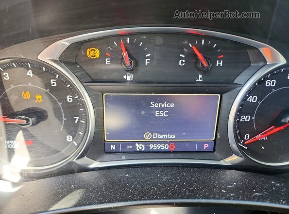 3GKALPEVXML375240 2021 GMC TERRAIN Black ხელსაწყოთა პანელის ხედი