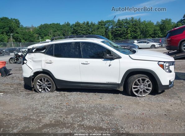 3GKALPEVXNL116801 2022 GMC TERRAIN Белый Вид щитка приборов