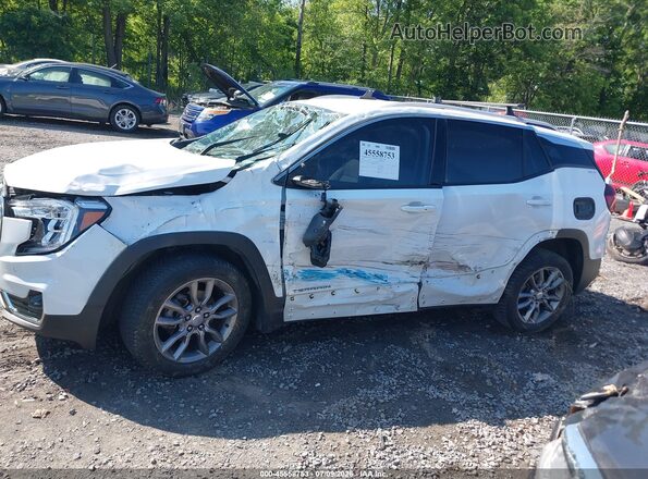 3GKALPEVXNL116801 2022 GMC TERRAIN Белый Вид задней части салона