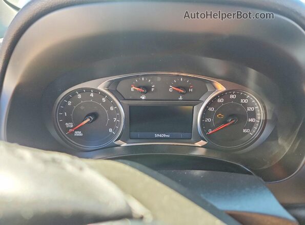 3GKALPEVXNL282087 2022 GMC TERRAIN White Вид щитка приладів