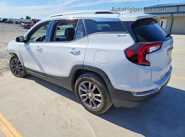 3GKALPEVXNL282087 2022 GMC TERRAIN White Задня ліва чверть