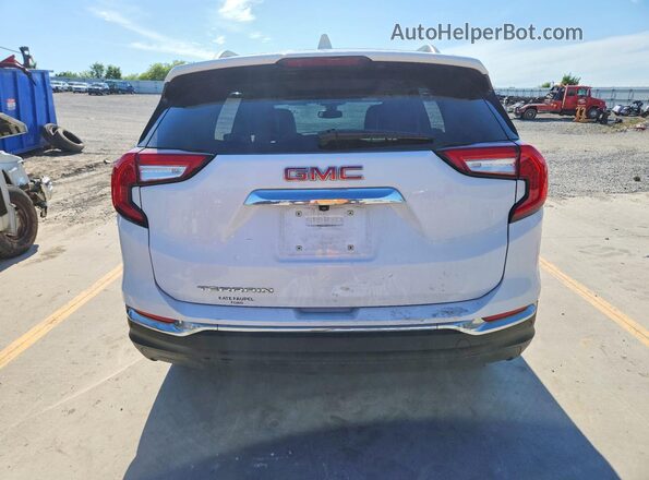 3GKALPEVXNL282087 2022 GMC TERRAIN White Вид ззаду