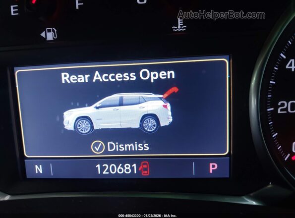 3GKALPEX0KL304630 2019 GMC TERRAIN Black 