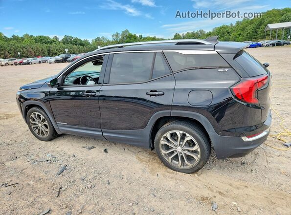 3GKALPEX1KL208747 2019 GMC TERRAIN Black Trasero izquierdo