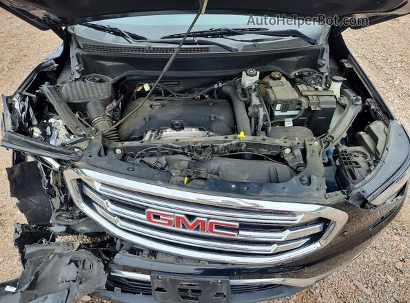 3GKALPEX1KL208747 2019 GMC TERRAIN Black Vista del compartimento del motor