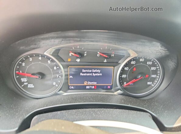 3GKALPEX1KL208747 2019 GMC TERRAIN Black Vista del cuadro de instrumentos