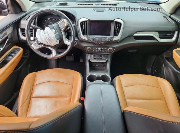 3GKALPEX1KL208747 2019 GMC TERRAIN Black Vista del salpicadero
