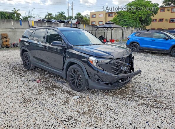 3GKALPEX1LL122453 2020 GMC TERRAIN Black წინა მარჯვენა