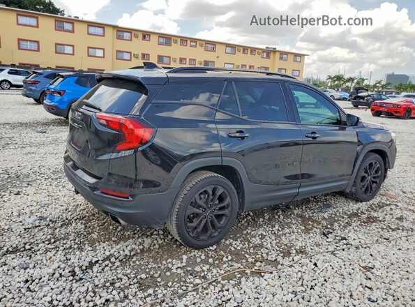 3GKALPEX1LL122453 2020 GMC TERRAIN Black უკანა მარჯვენა