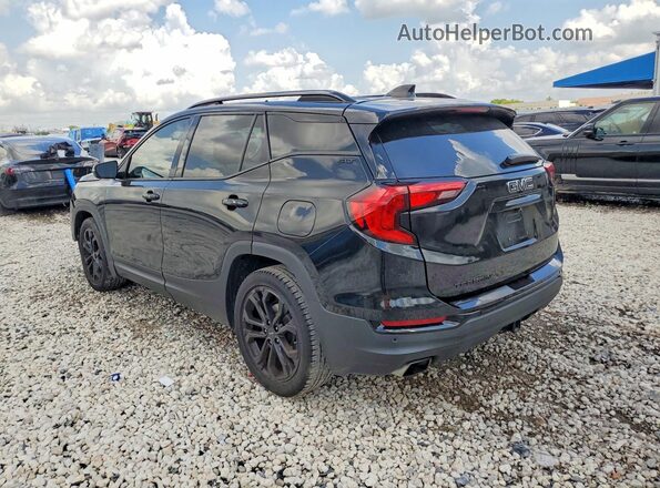 3GKALPEX1LL122453 2020 GMC TERRAIN Black უკანა მარცხენა
