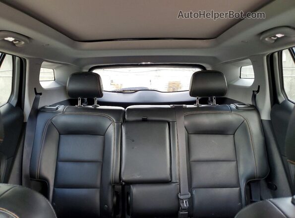 3GKALPEX1LL122453 2020 GMC TERRAIN Black უკანა სავარძლების ხედი