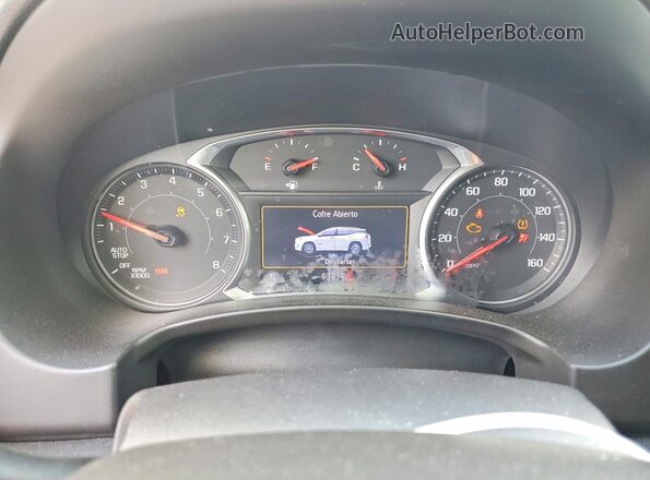 3GKALPEX1LL122453 2020 GMC TERRAIN Black ხელსაწყოთა პანელის ხედი