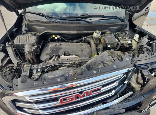 3GKALPEX2JL216435 2018 GMC TERRAIN Black Engine compartment view