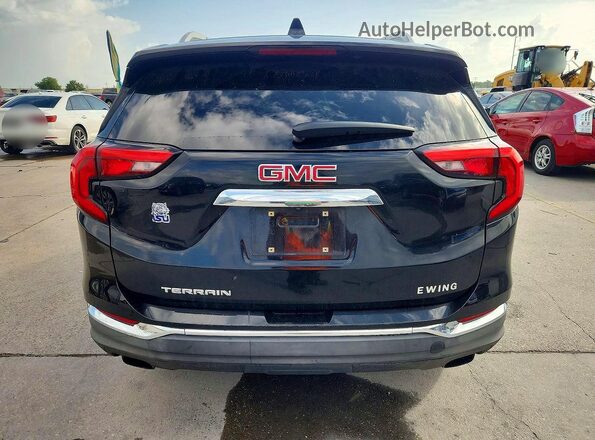 3GKALPEX2JL216435 2018 GMC TERRAIN Black Rear view