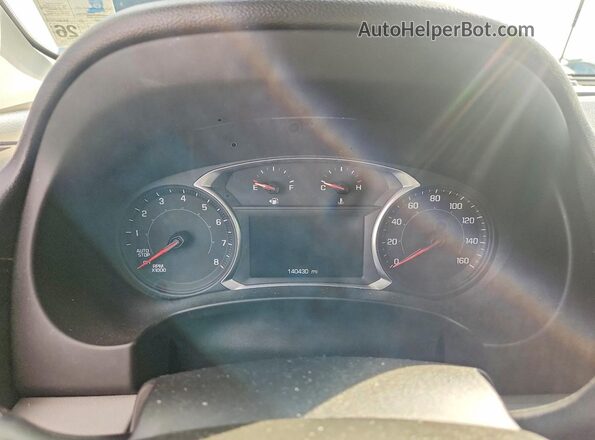 3GKALPEX2JL216435 2018 GMC TERRAIN Black Instrument cluster view