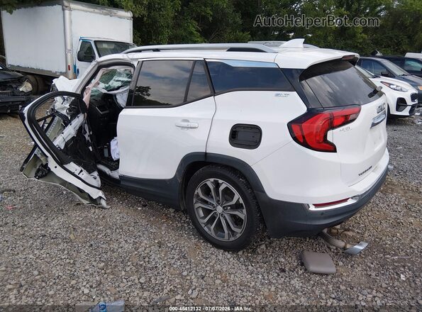 3GKALPEX2JL272603 2018 GMC TERRAIN White Հետևի ձախ