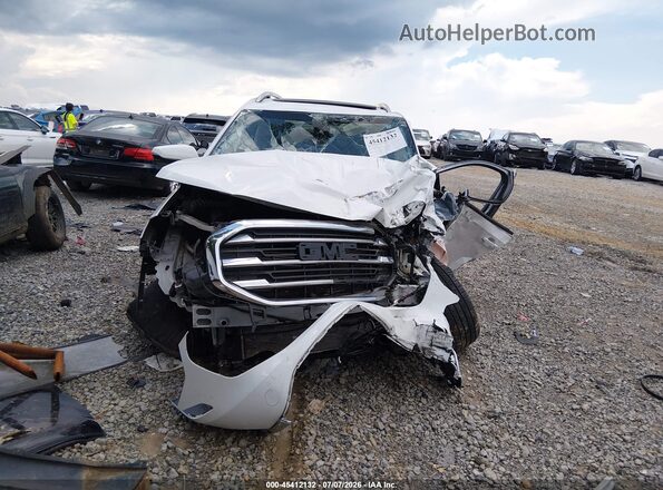 3GKALPEX2JL272603 2018 GMC TERRAIN White Առջևի վահանակի տեսք