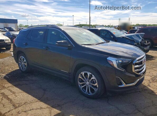 3GKALPEX2JL286176 2018 GMC TERRAIN Black წინა მარჯვენა
