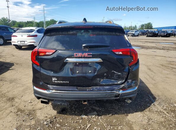3GKALPEX2JL286176 2018 GMC TERRAIN Black უკანა ხედი