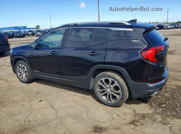 3GKALPEX2JL286176 2018 GMC TERRAIN Black უკანა მარცხენა
