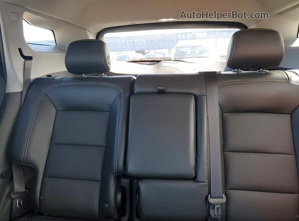 3GKALPEX2JL286176 2018 GMC TERRAIN Black უკანა სავარძლების ხედი