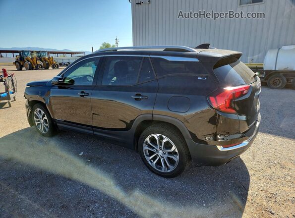 3GKALPEX2LL111302 2020 GMC TERRAIN Black Հետևի ձախ