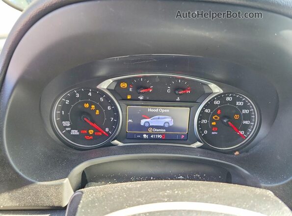 3GKALPEX2LL111302 2020 GMC TERRAIN Black Սարքավորումների վահանակի տեսք