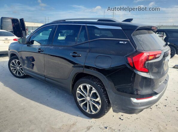 3GKALPEX3JL168766 2018 GMC TERRAIN Black Rear left