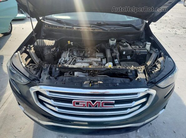 3GKALPEX3JL168766 2018 GMC TERRAIN Black Rear interior view
