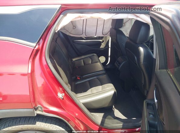 3GKALPEX3JL240095 2018 GMC TERRAIN Red Vista de la etiqueta del VIN