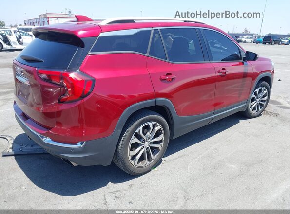 3GKALPEX3JL240095 2018 GMC TERRAIN Red Trasero derecho