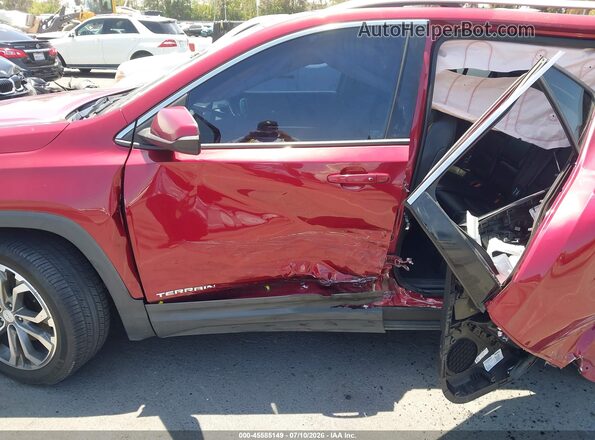 3GKALPEX3JL240095 2018 GMC TERRAIN Red Vista frontal