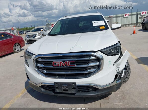 3GKALPEX3KL399510 2019 GMC TERRAIN White Вид щитка приладів