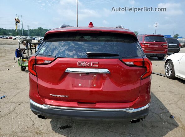 3GKALPEX3LL192889 2020 GMC TERRAIN Red უკანა ხედი