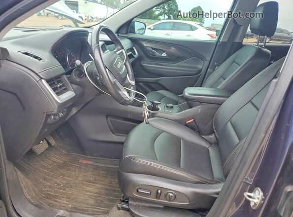 3GKALPEX4JL145416 2018 GMC TERRAIN Синий Вид салона спереди