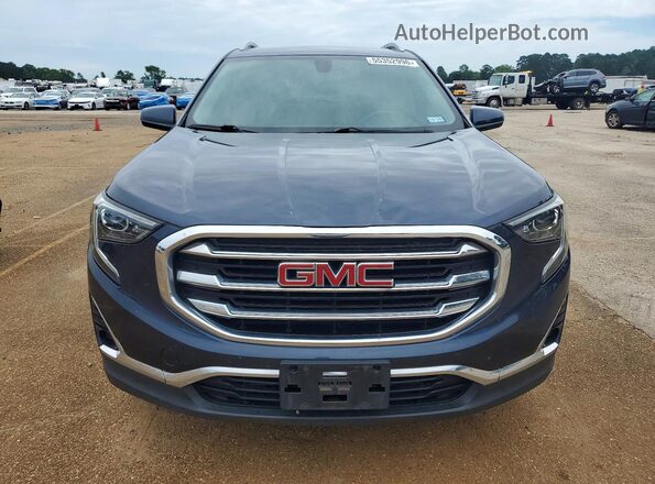 3GKALPEX4JL145416 2018 GMC TERRAIN Синий Вид спереди