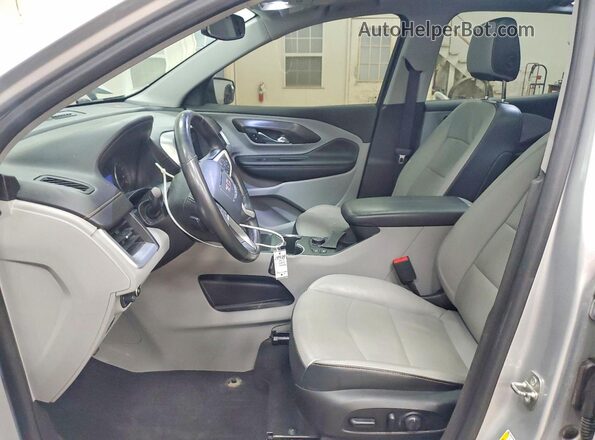 3GKALPEX4KL130755 2019 GMC TERRAIN Silver წინა სალონის ხედი