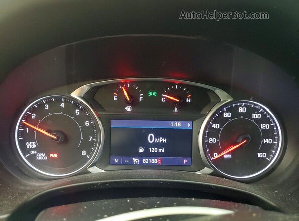 3GKALPEX4KL130755 2019 GMC TERRAIN Silver ხელსაწყოთა პანელის ხედი