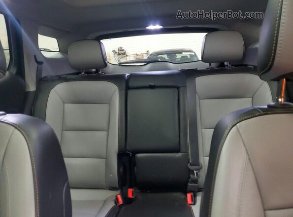 3GKALPEX4KL130755 2019 GMC TERRAIN Silver უკანა სავარძლების ხედი