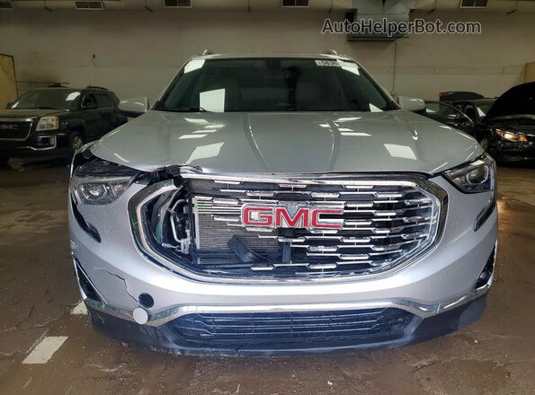 3GKALPEX4KL130755 2019 GMC TERRAIN Silver წინა ხედი