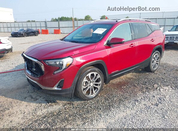 3GKALPEX4KL184623 2019 GMC TERRAIN Красный Передняя левая четверть