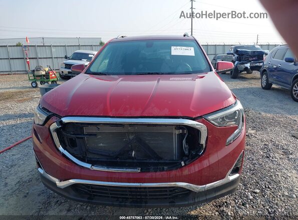 3GKALPEX4KL184623 2019 GMC TERRAIN Красный Вид щитка приборов