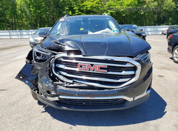 3GKALPEX4LL243476 2020 GMC TERRAIN Black Front view